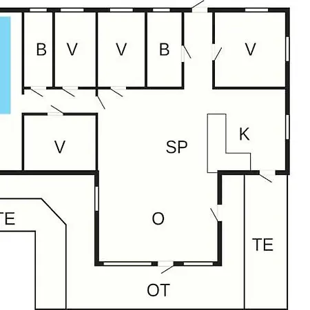 بيت للعطل Four-bedroom Holiday In Knebel 6 *