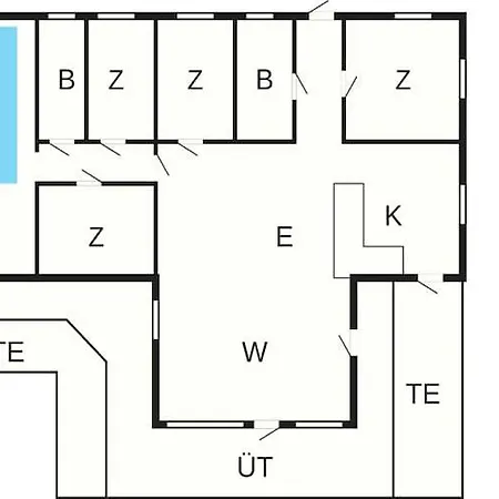 بيت للعطل Four-bedroom Holiday In Knebel 6 Skødshoved Strand
