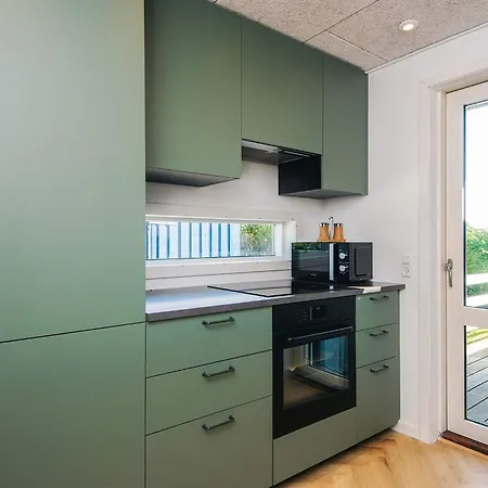 Four-bedroom Holiday In Knebel 6 بيت للعطل *