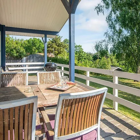 Four-bedroom Holiday In Knebel 6 بيت للعطل *